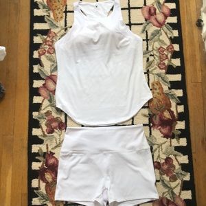 Spyder Athletic set -  Top and Bike Shorts